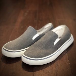 Slip on Sneakers - Phillip Twin Gore Gray Mens 8